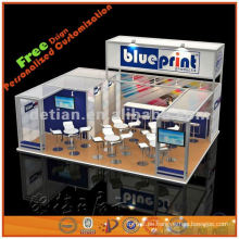 3x9 Messe Display-Design exportiert Fabrik in Shanghai